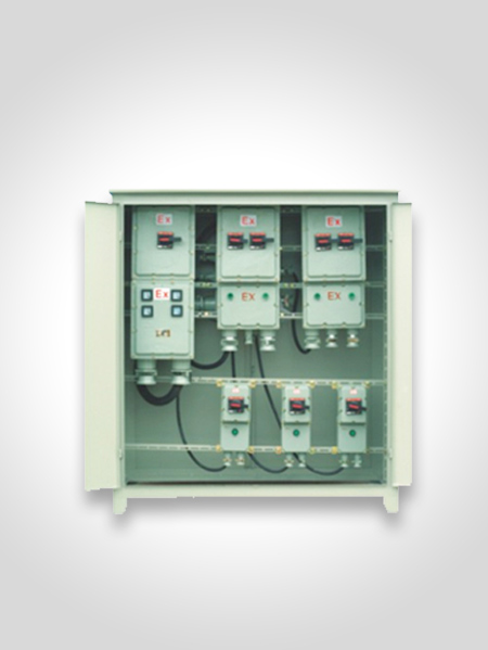 Explosion-proof distribution cabinet